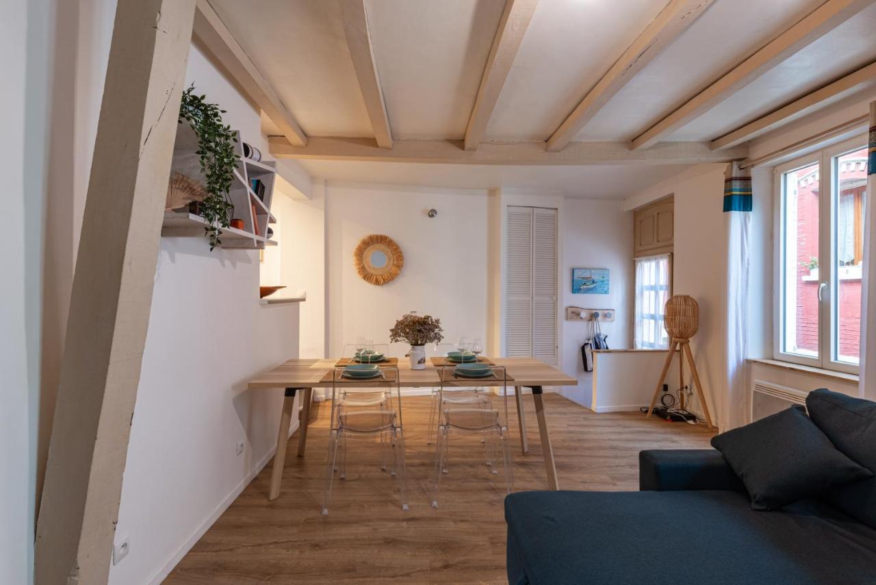 Les Templiers - maison avec cour à 20 m du port - Le Tréport Extérieur photo